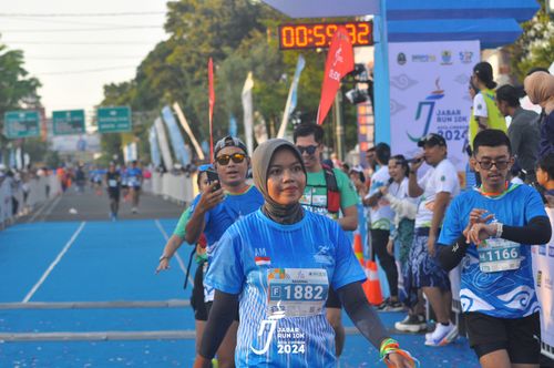 Race photo from Jabar Run 10K 2024