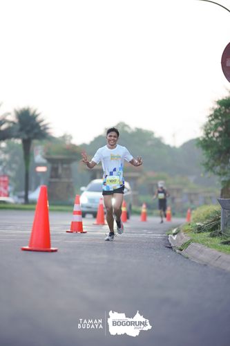 Race photo from Taman Budaya x BOGORUN 2025