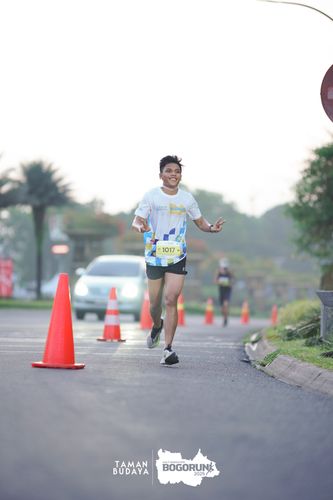 Race photo from Taman Budaya x BOGORUN 2025