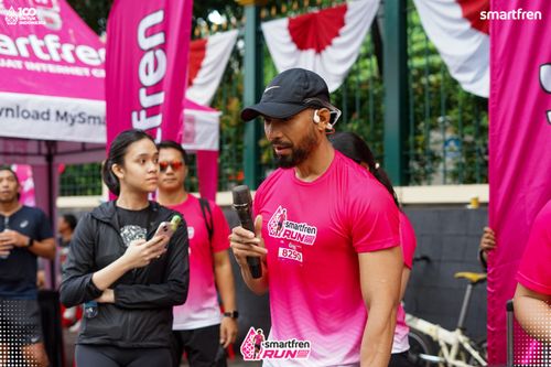 Race photo from Smartfren Run 2025 Vibes