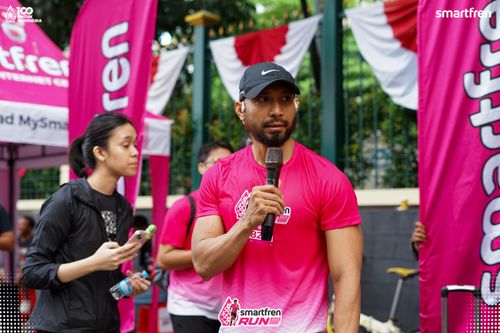 Race photo from Smartfren Run 2025 Vibes