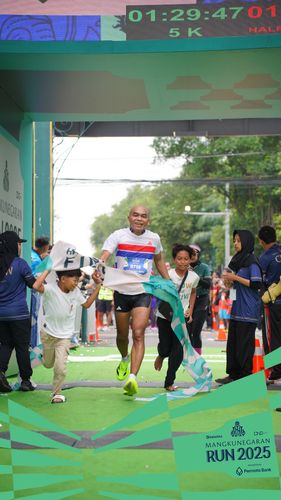 Race photo from Mangkunegaran Run 2025