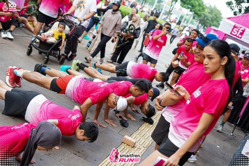 Race photo from Smartfren Run 2025 Vibes