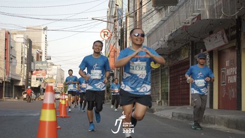 Race photo from Jabar Run 10K 2024