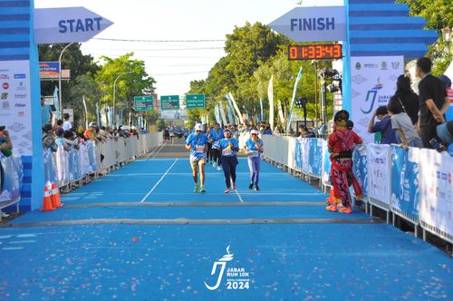 Race photo from Jabar Run 10K 2024