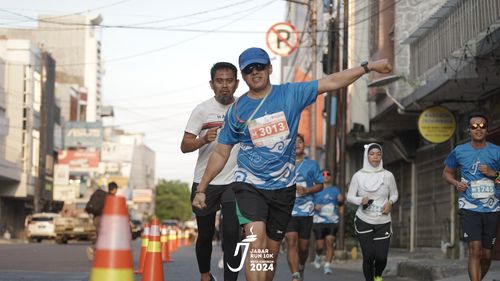 Race photo from Jabar Run 10K 2024