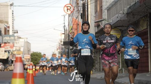 Race photo from Jabar Run 10K 2024