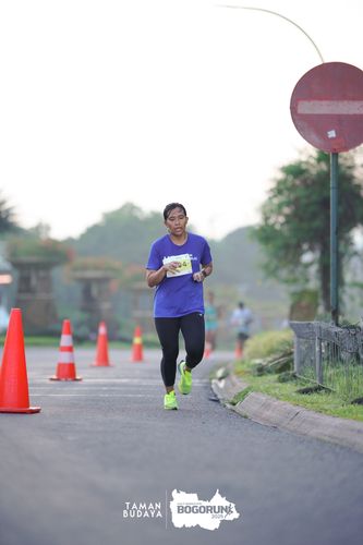 Race photo from Taman Budaya x BOGORUN 2025