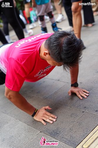 Race photo from Smartfren Run 2025 Vibes