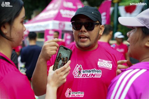 Race photo from Smartfren Run 2025 Vibes