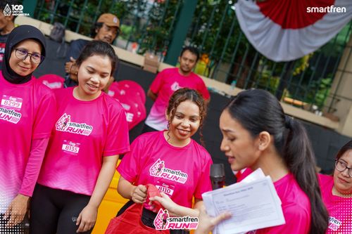 Race photo from Smartfren Run 2025 Vibes