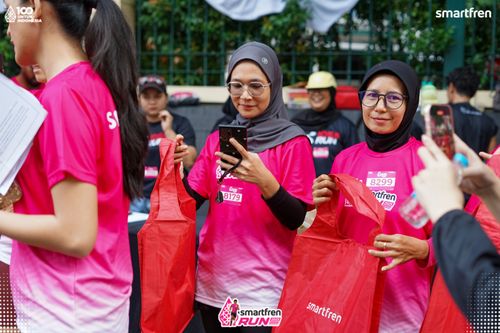 Race photo from Smartfren Run 2025 Vibes