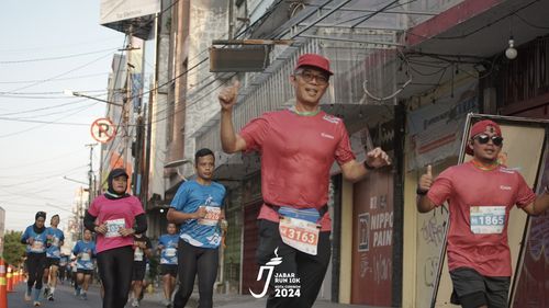Race photo from Jabar Run 10K 2024