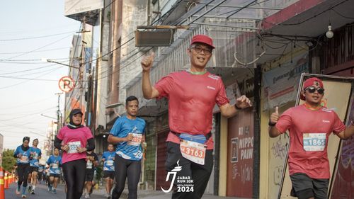 Race photo from Jabar Run 10K 2024