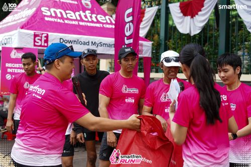 Race photo from Smartfren Run 2025 Vibes