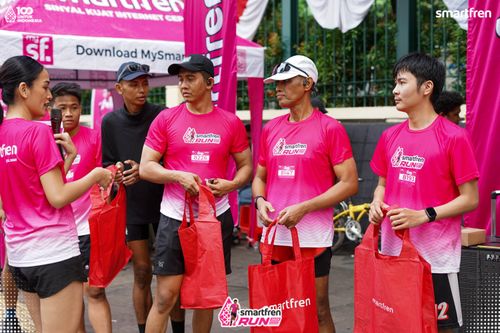 Race photo from Smartfren Run 2025 Vibes