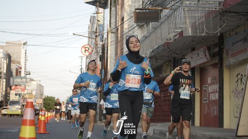 Race photo from Jabar Run 10K 2024