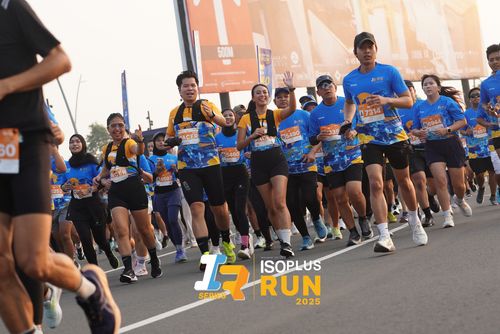 Race photo from ISOPLUS RUN 2025 - JAKARTA