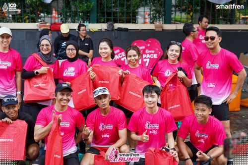 Race photo from Smartfren Run 2025 Vibes