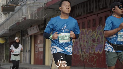 Race photo from Jabar Run 10K 2024