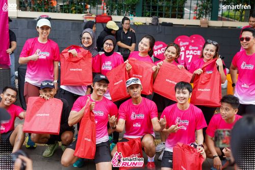 Race photo from Smartfren Run 2025 Vibes