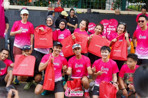 Race photo from Smartfren Run 2025 Vibes