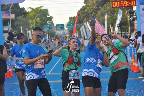 Race photo from Jabar Run 10K 2024