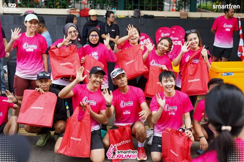 Race photo from Smartfren Run 2025 Vibes