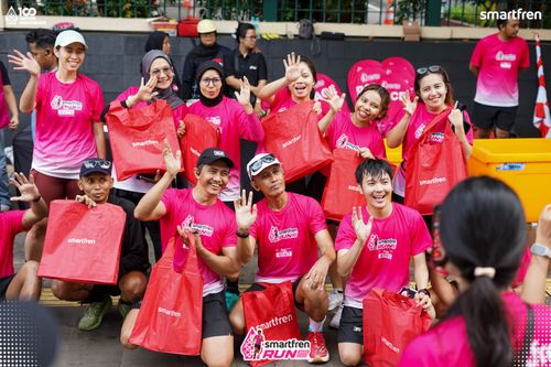 Race photo from Smartfren Run 2025 Vibes