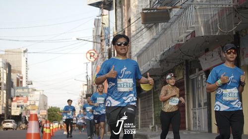 Race photo from Jabar Run 10K 2024