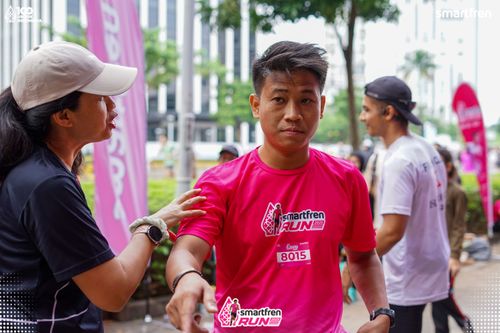 Race photo from Smartfren Run 2025 Vibes