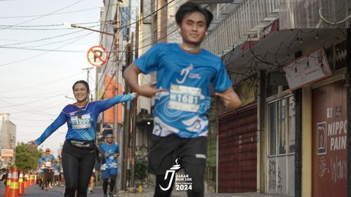 Race photo from Jabar Run 10K 2024