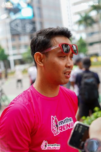 Race photo from Smartfren Run 2025 Vibes