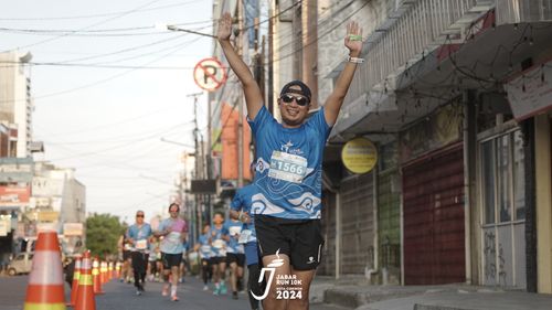 Race photo from Jabar Run 10K 2024