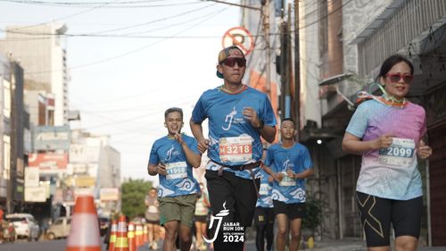 Race photo from Jabar Run 10K 2024
