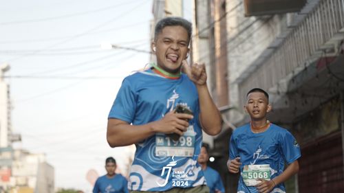 Race photo from Jabar Run 10K 2024