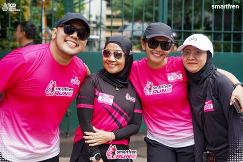 Race photo from Smartfren Run 2025 Vibes