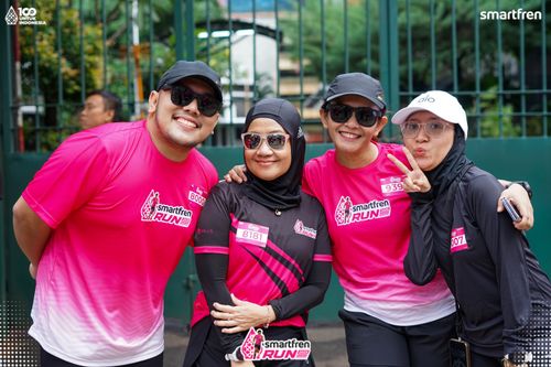 Race photo from Smartfren Run 2025 Vibes