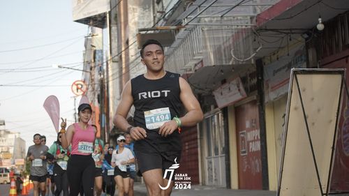 Race photo from Jabar Run 10K 2024