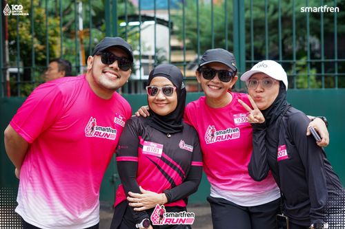 Race photo from Smartfren Run 2025 Vibes