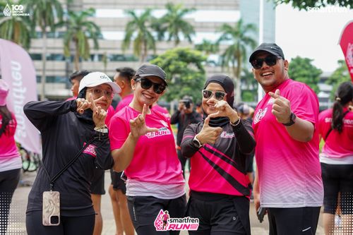 Race photo from Smartfren Run 2025 Vibes