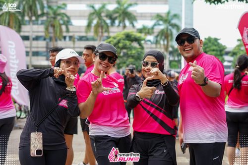 Race photo from Smartfren Run 2025 Vibes