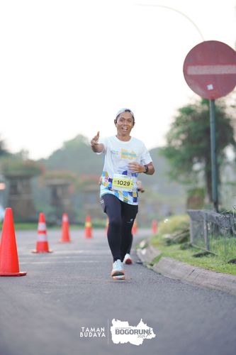 Race photo from Taman Budaya x BOGORUN 2025