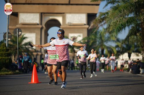 Race photo from Kediri Half Marathon 2024
