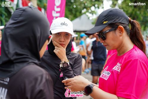 Race photo from Smartfren Run 2025 Vibes