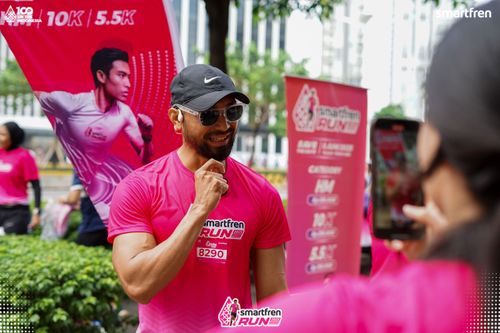 Race photo from Smartfren Run 2025 Vibes