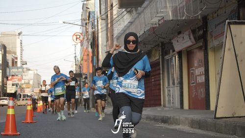 Race photo from Jabar Run 10K 2024