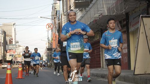 Race photo from Jabar Run 10K 2024