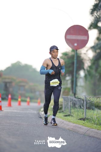 Race photo from Taman Budaya x BOGORUN 2025