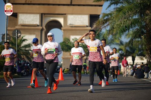 Race photo from Kediri Half Marathon 2024